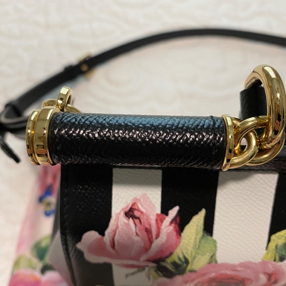 Dolce and Gabbana Dauphine Rose Miss Sicily Shoulder Bag - Picture 11 of 16